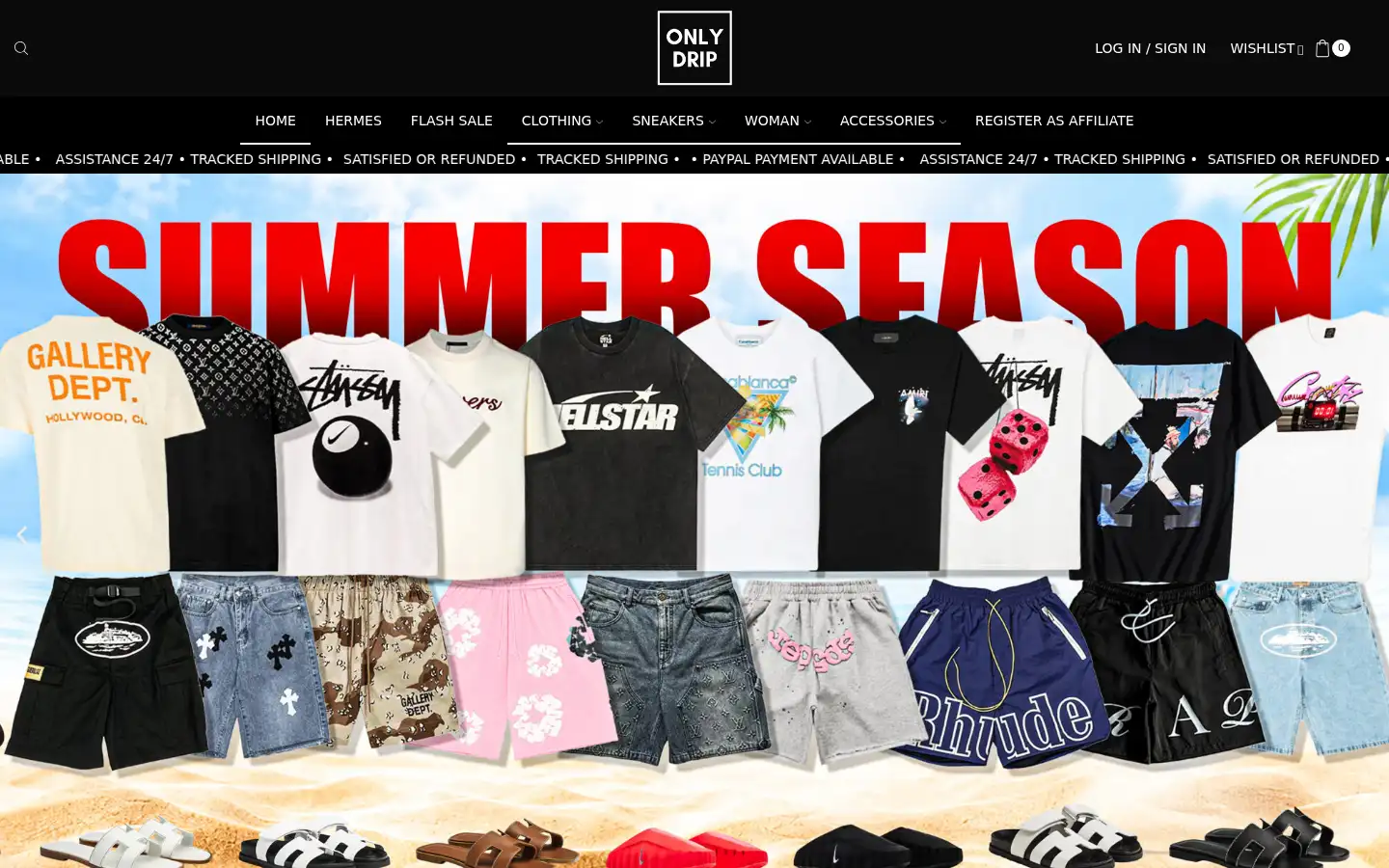 Screenshot of only-drip.shop