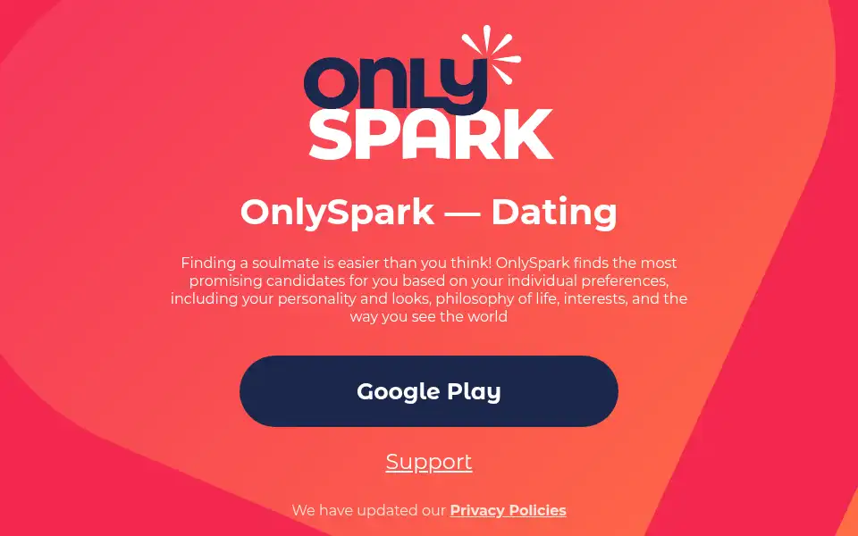 Screenshot of onlyspark.net