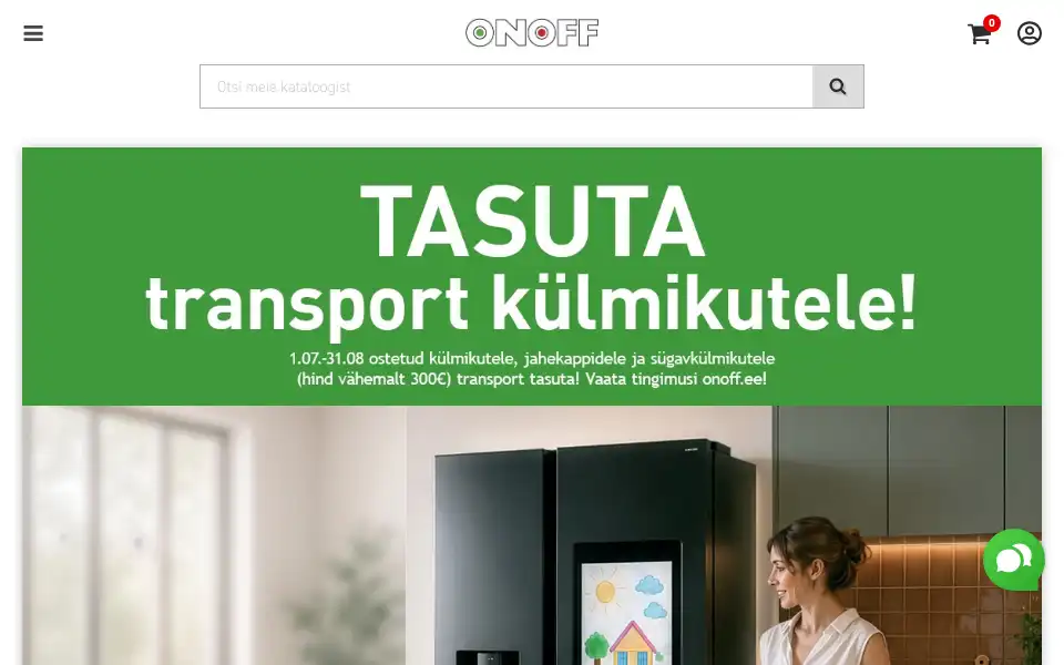 Screenshot of onoff.ee
