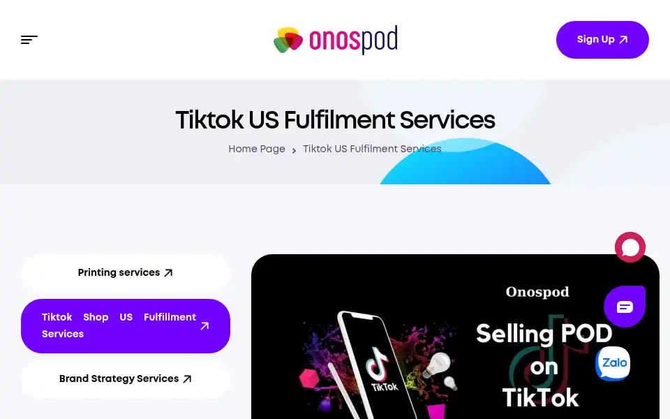 Screenshot of onospod.com