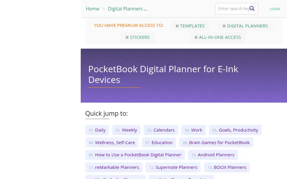 Screenshot of onplanners.com