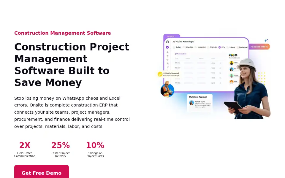 Screenshot of onsiteteams.com