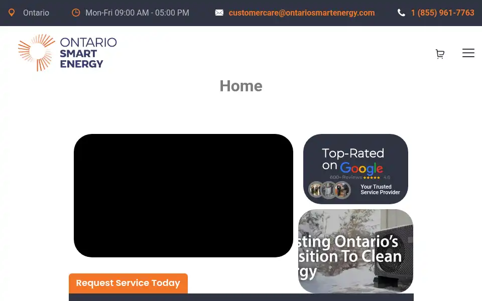 Screenshot of ontariosmartenergy.com