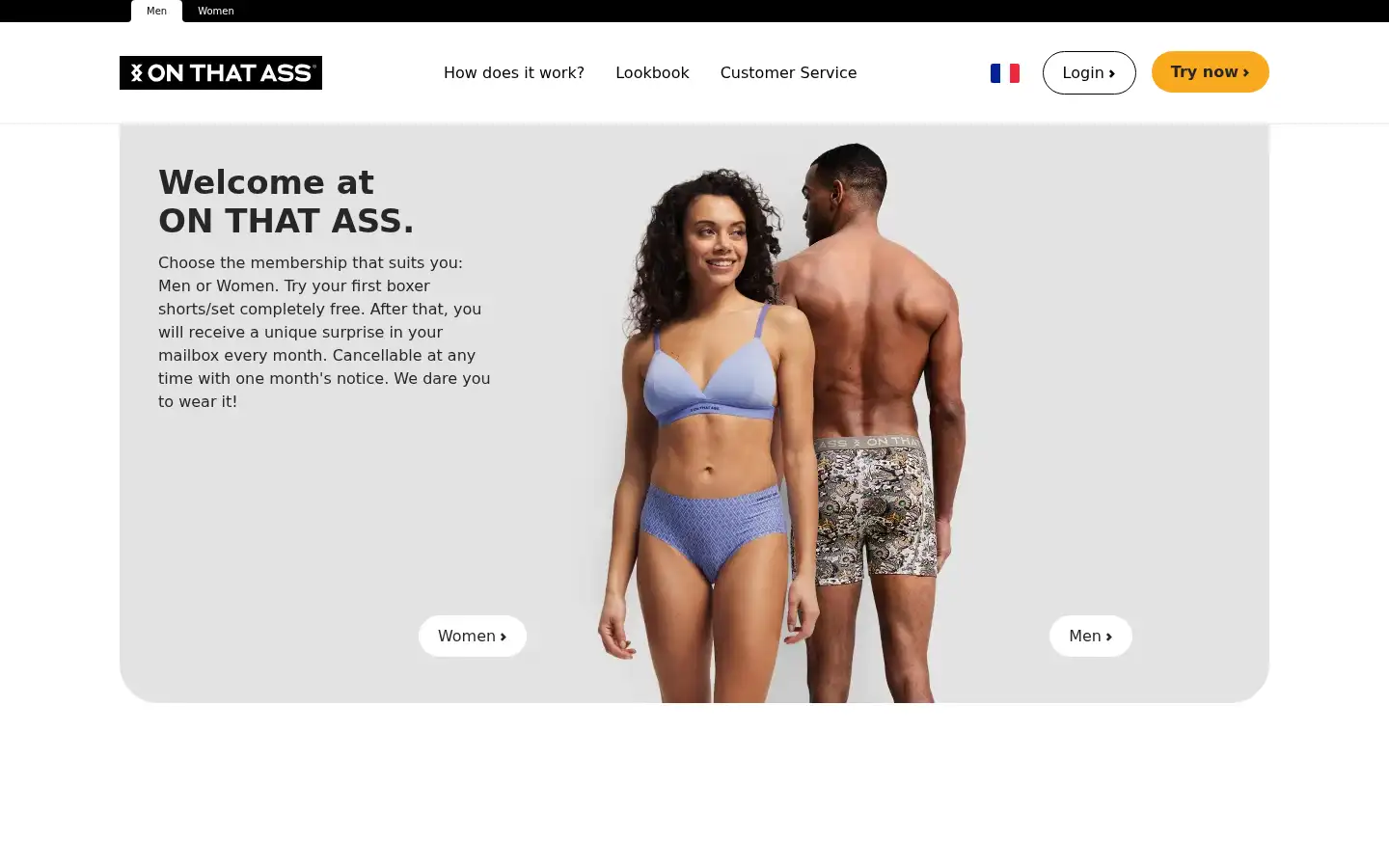 Screenshot of onthatass.com