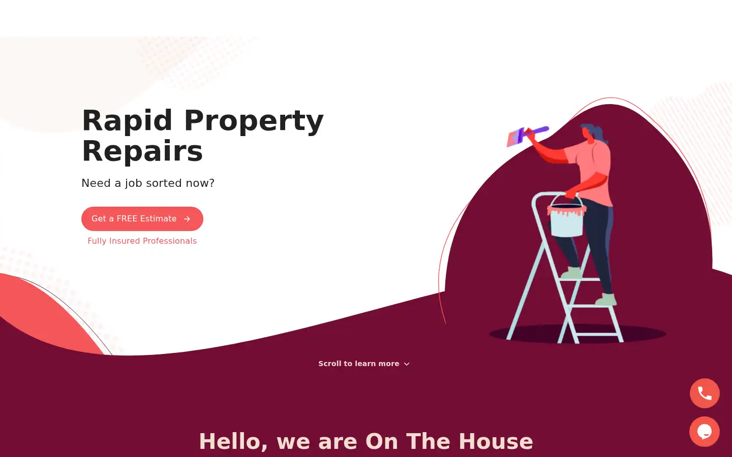 Screenshot of onthe.house