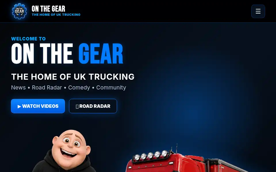 Screenshot of onthegear.co.uk