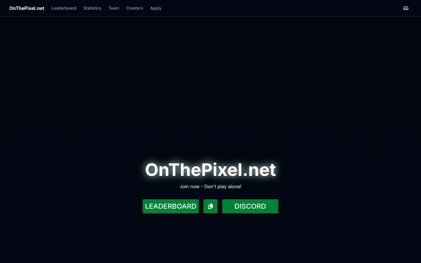 Screenshot of onthepixel.net