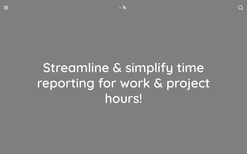 Screenshot of ontimeworktime.com