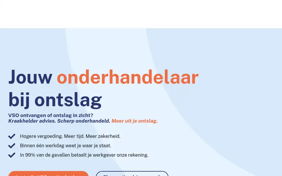 Screenshot of ontslagmeesters.nl