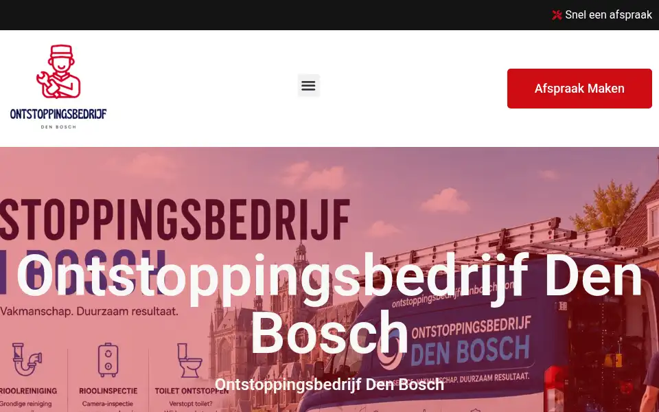 Screenshot of ontstoppingsbedrijfdenbosch.com