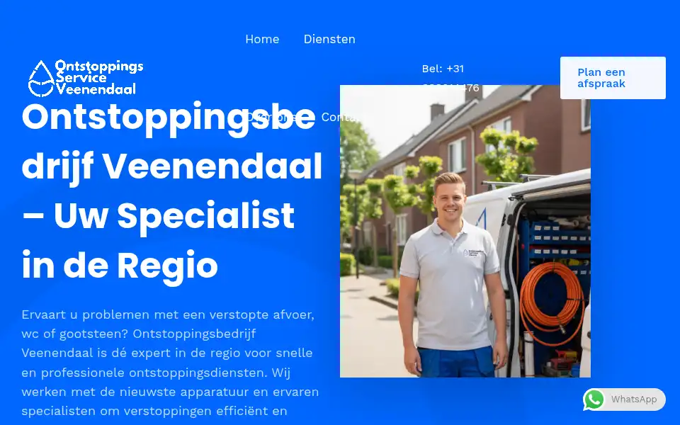 Screenshot of ontstoppingsserviceveenendaal.nl