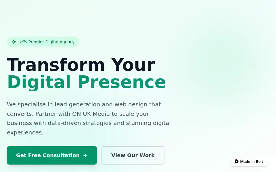 Screenshot of onukmedia.com