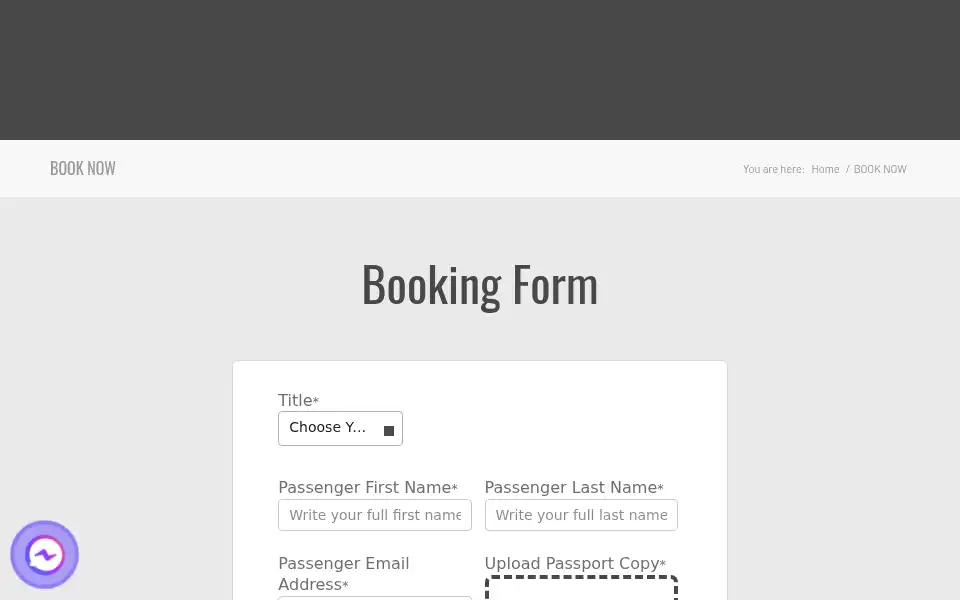 Screenshot of onwardtickets.com