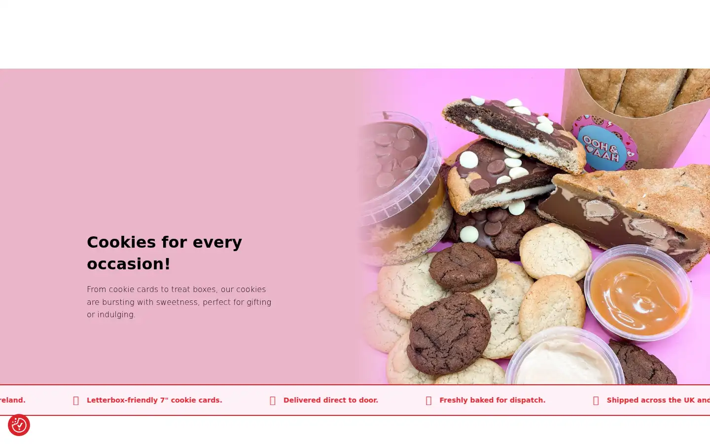 Screenshot of oohandaah.co.uk