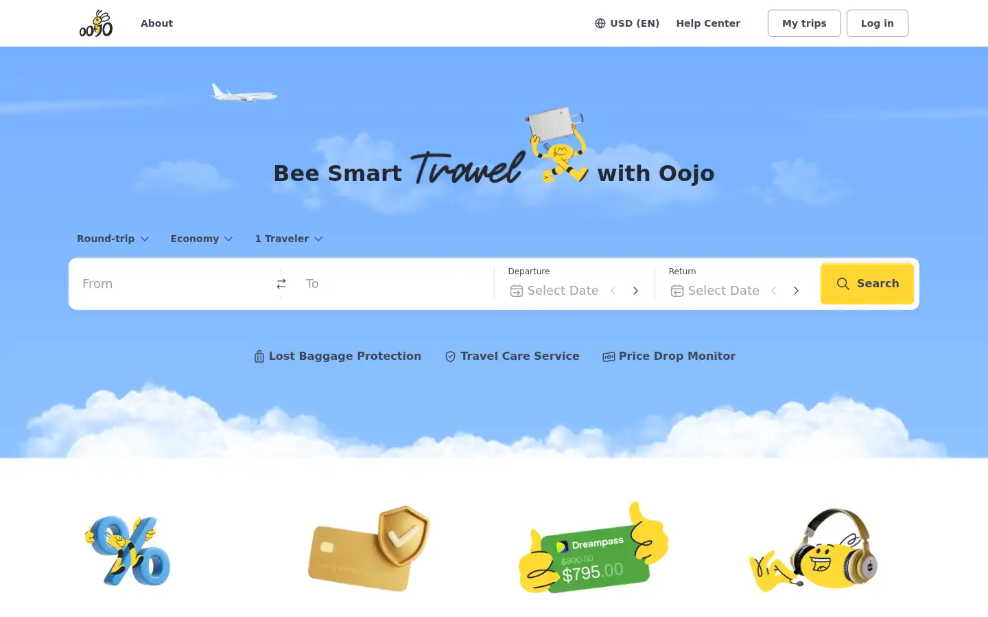 Screenshot of oojo.com