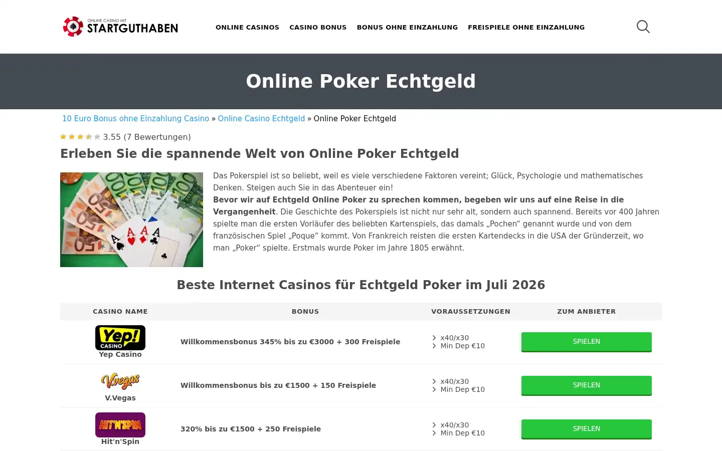 Screenshot of oonce.de