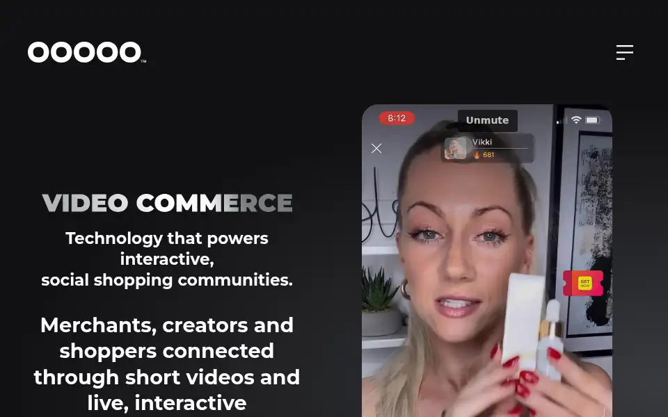 Screenshot of ooooo.com