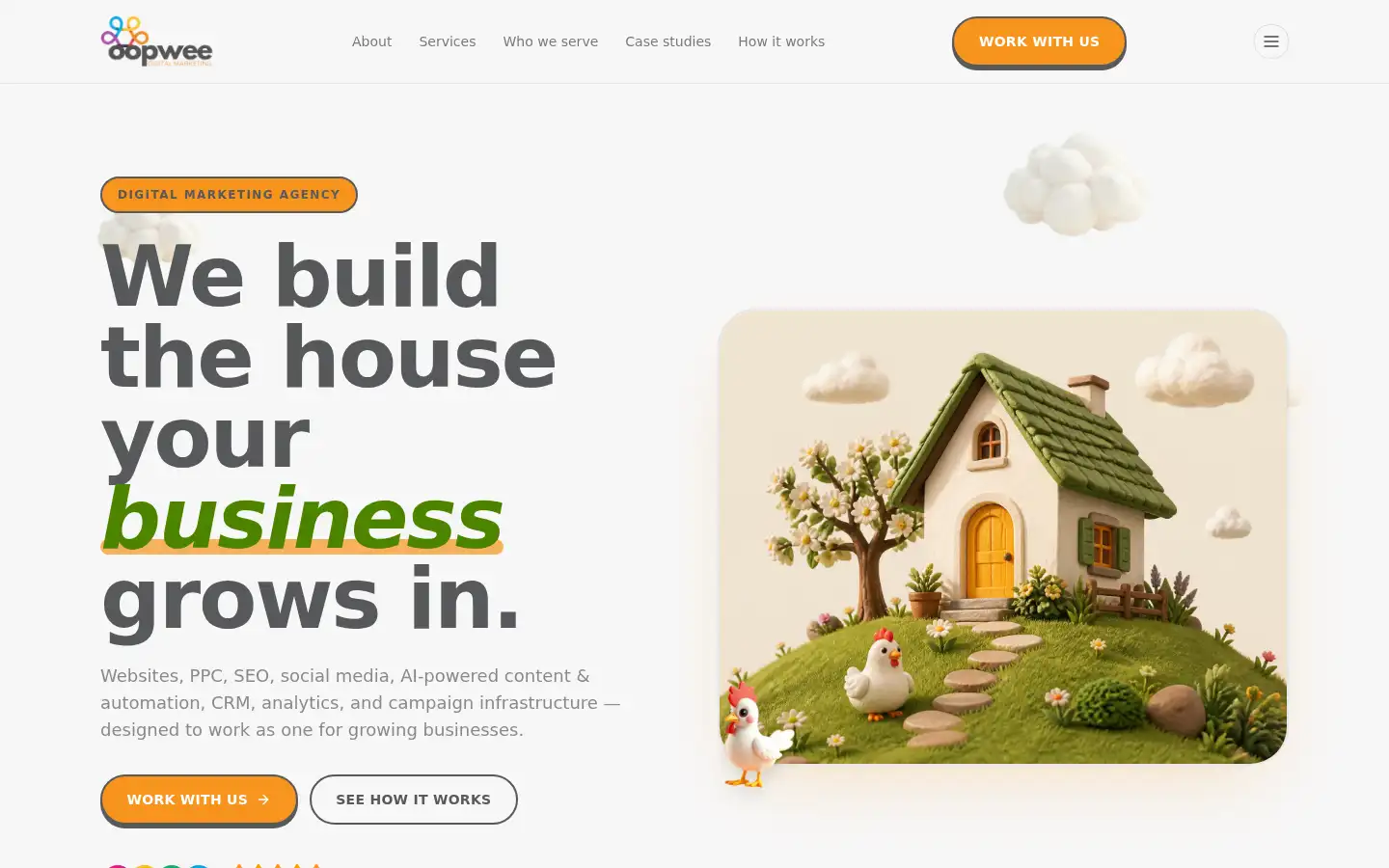 Screenshot of oopwee.com