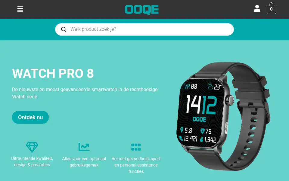Screenshot of ooqe.nl
