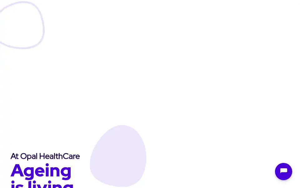 Screenshot of opalagedcare.com.au