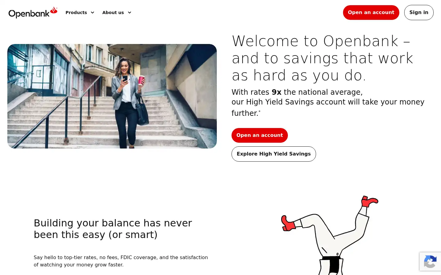 Screenshot of openbank.us