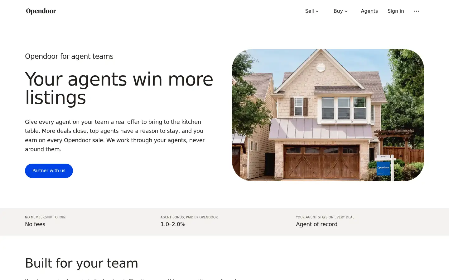 Screenshot of opendoor.com