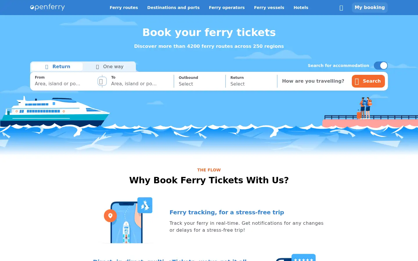 Screenshot of openferry.com