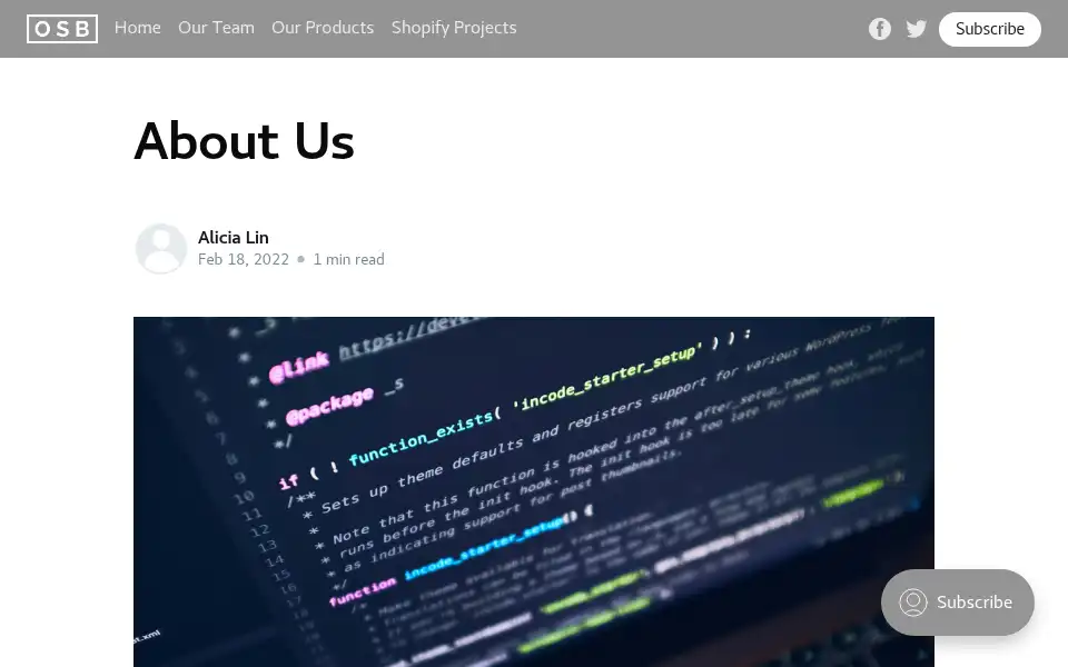 Screenshot of opensourcebrokers.ca