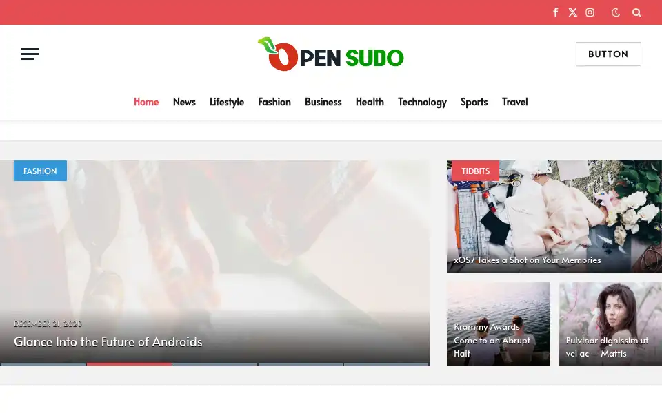 Screenshot of opensudo.org