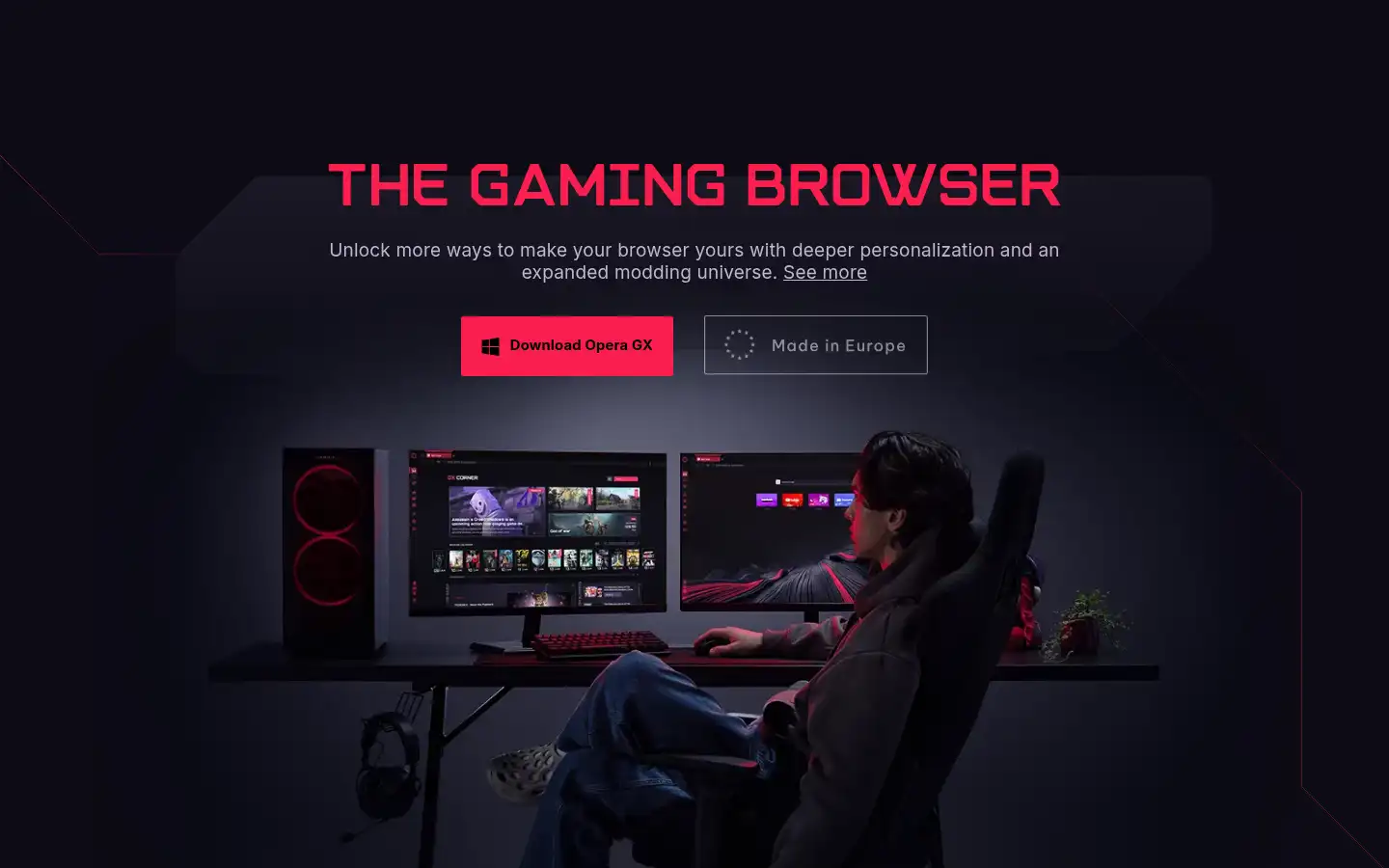 Screenshot of operagx.gg