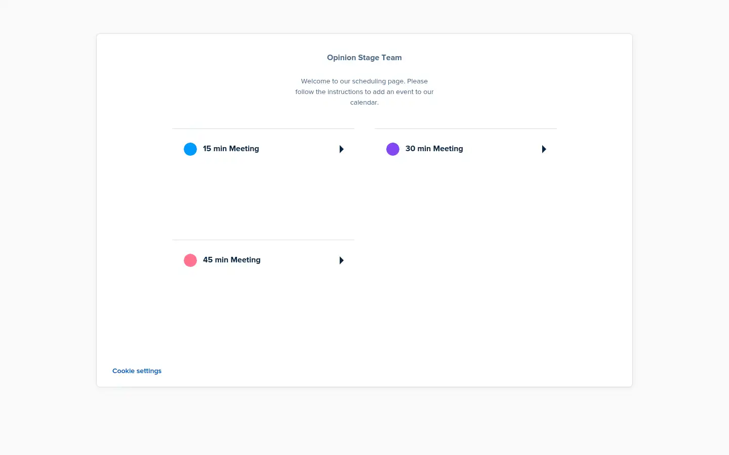 Screenshot of opinionstage.com
