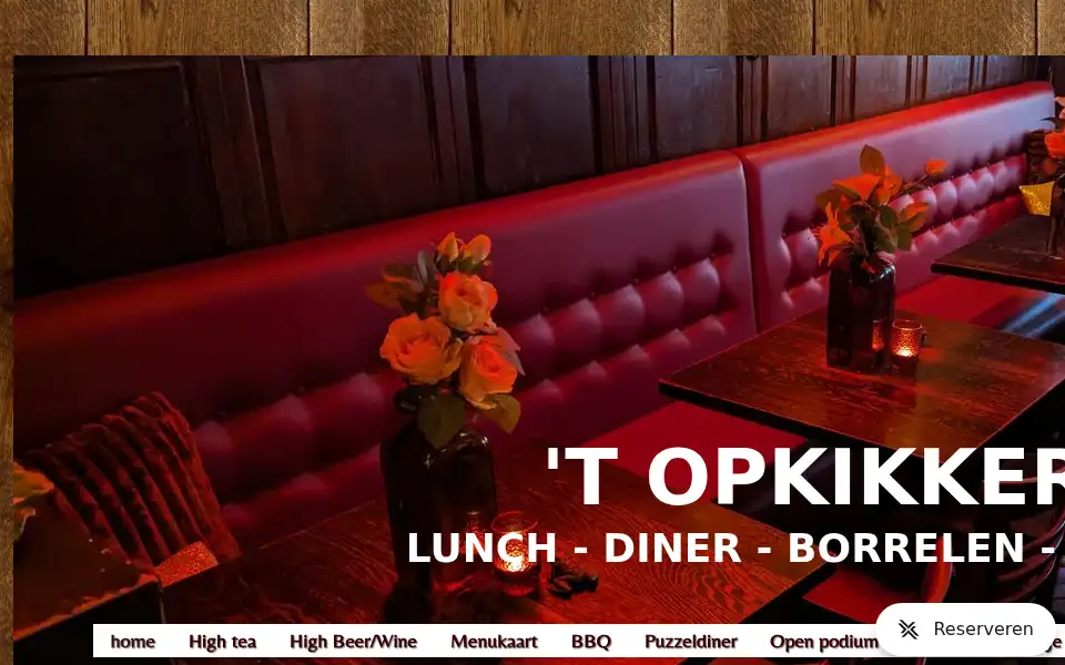 Screenshot of opkikkertje.com