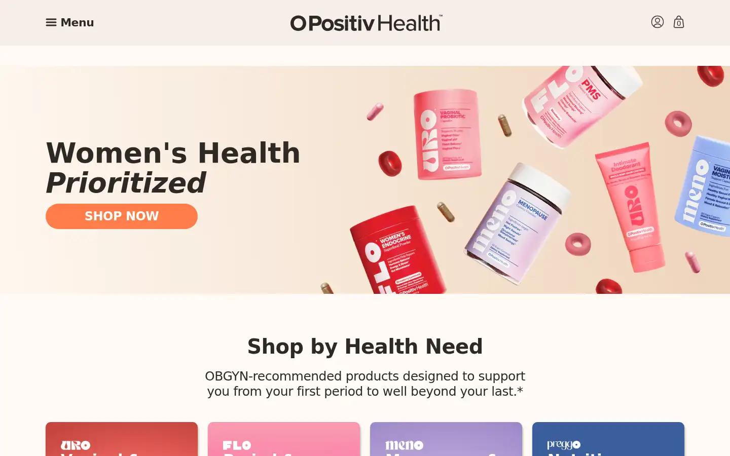 Screenshot of opositiv.com