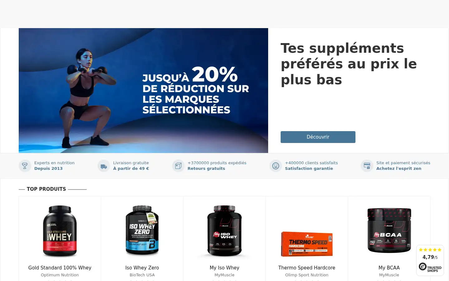 Screenshot of optigura.fr