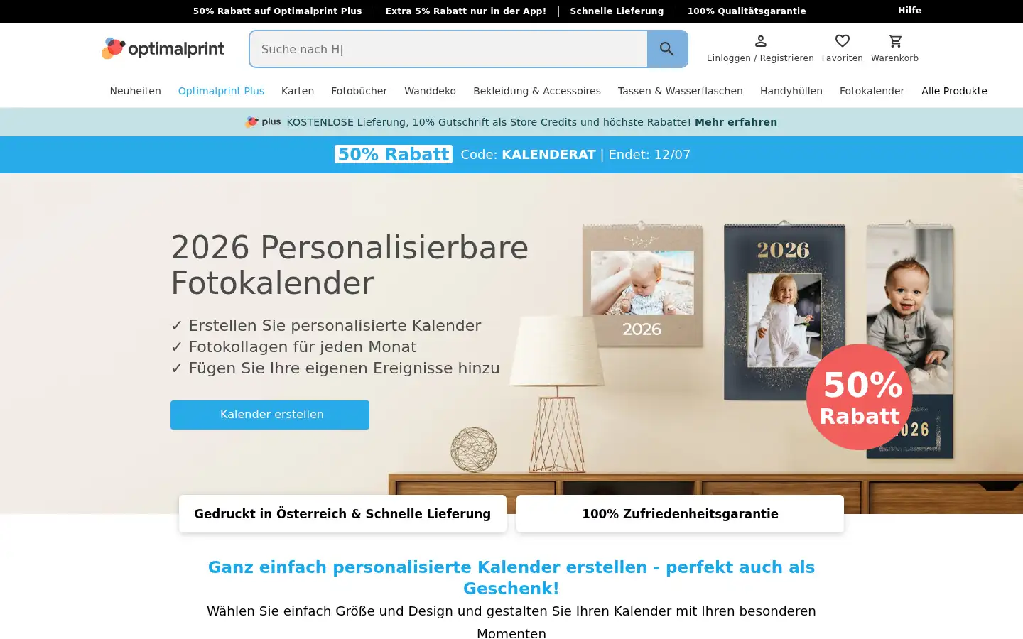 Screenshot of optimalprint.at
