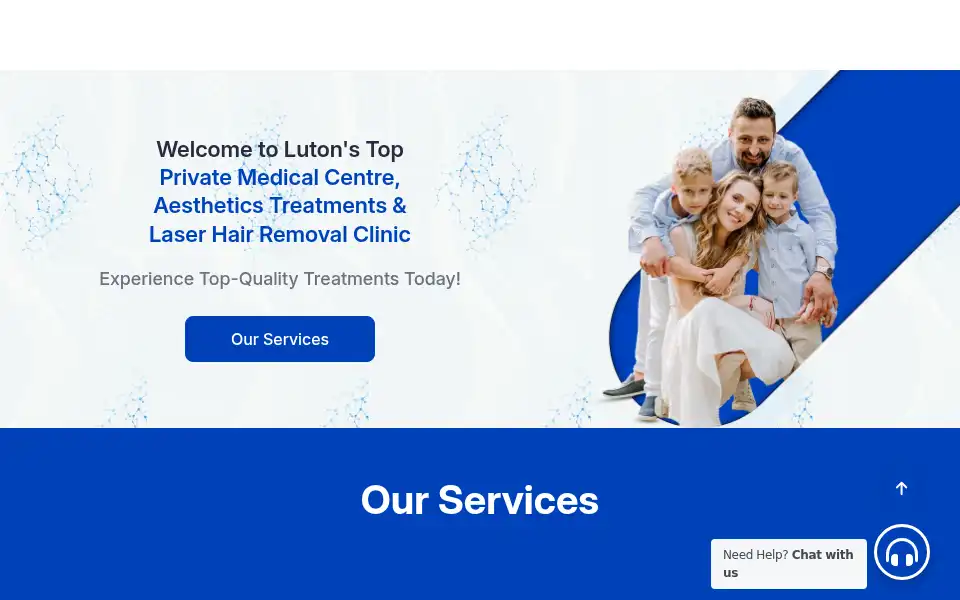 Screenshot of optimizedbodyandmind.co.uk