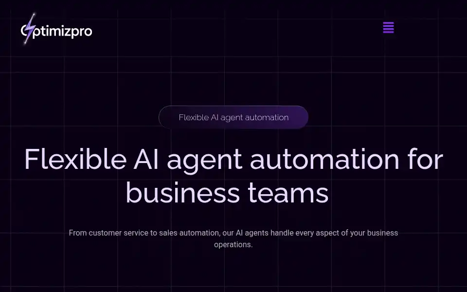 Screenshot of optimizpro.com