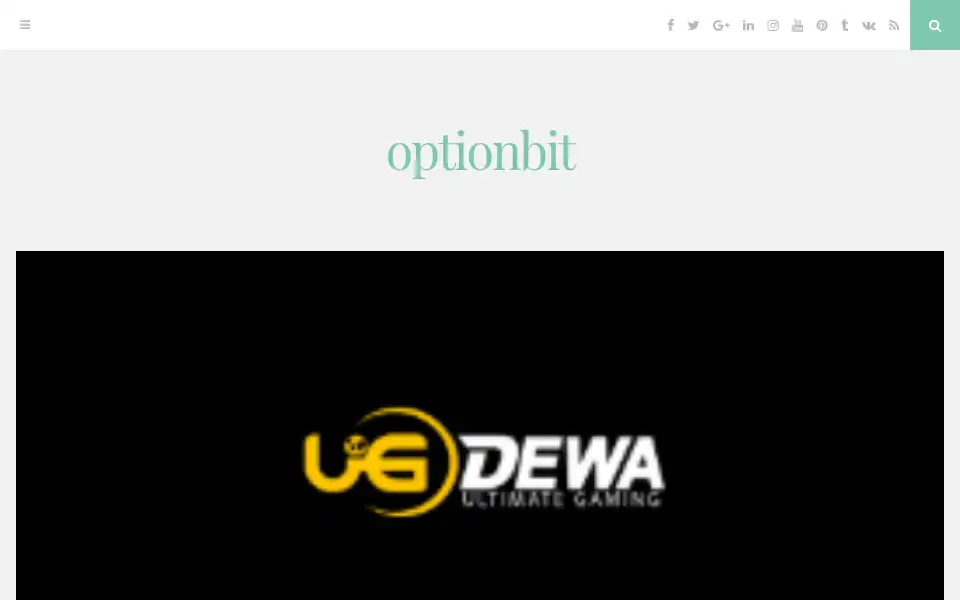 Screenshot of optionbit.com