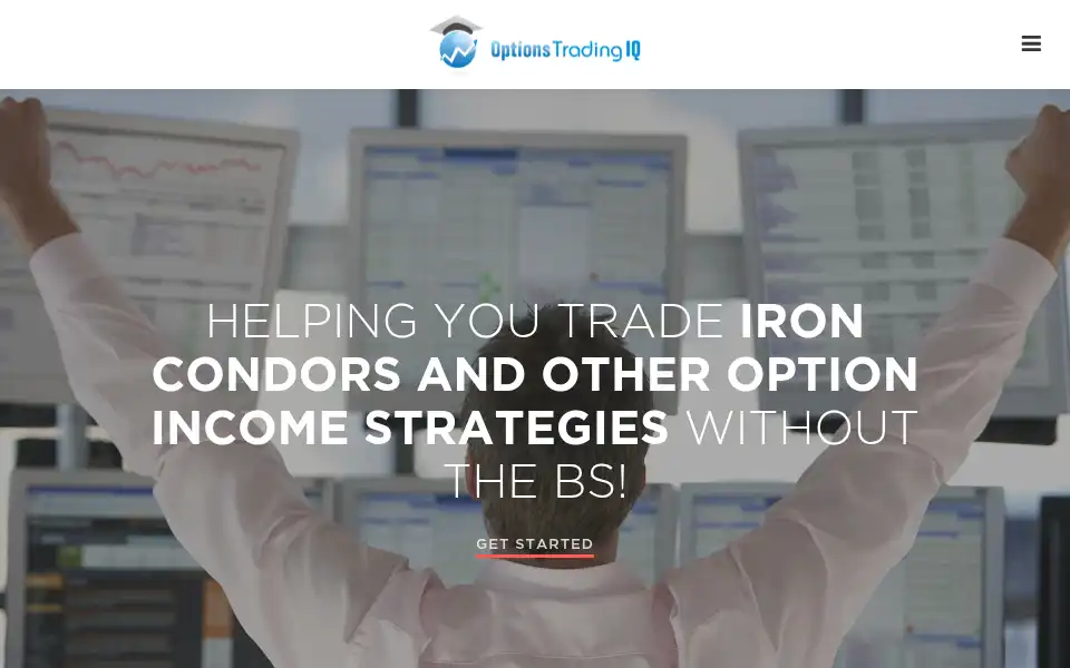 Screenshot of optionstradingiq.com