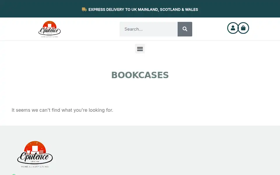 Screenshot of opulencedream.com