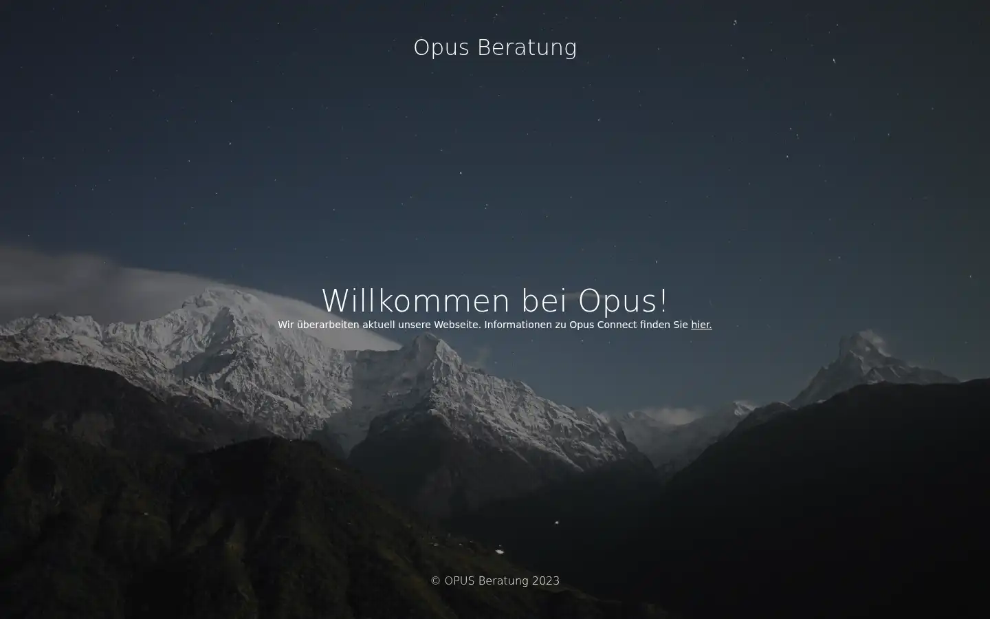 Screenshot of opusberatung.de