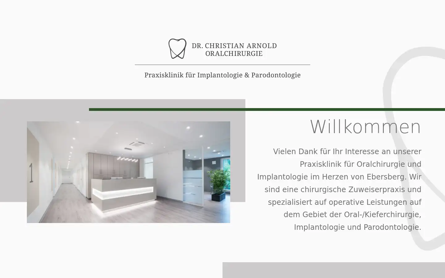 Screenshot of oralchirurgie-ebersberg.de