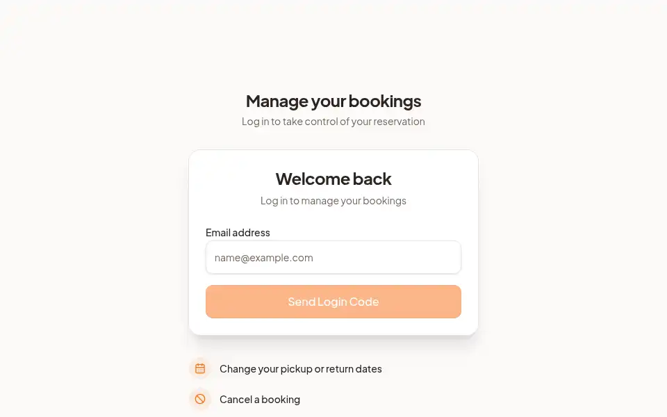 Screenshot of orangecarrental.is