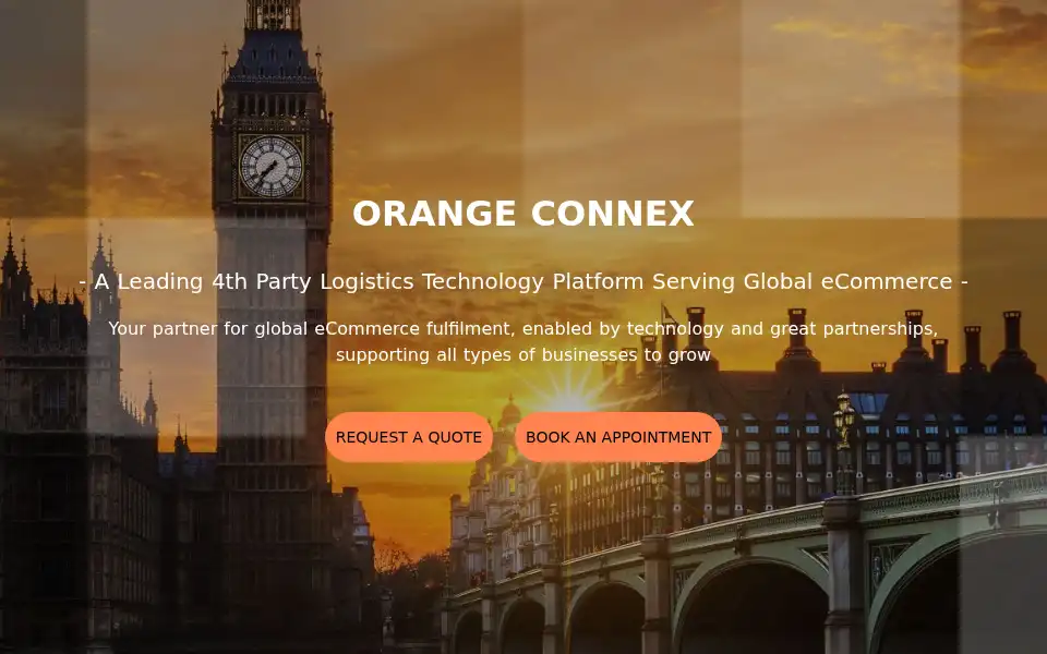 Screenshot of orangeconnex.co.uk