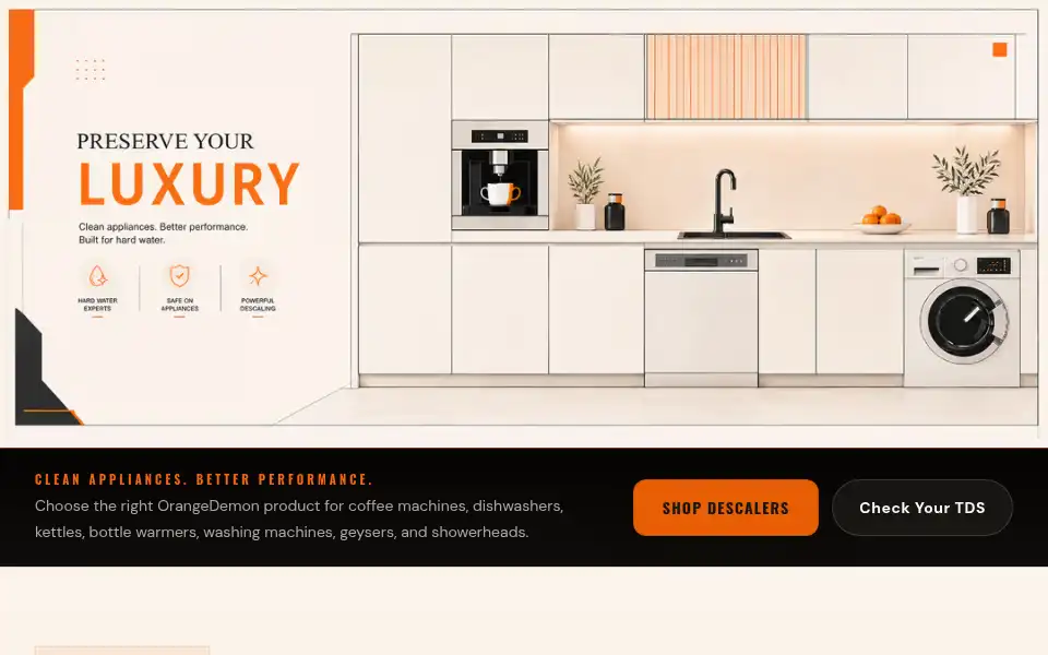 Screenshot of orangedemon.in