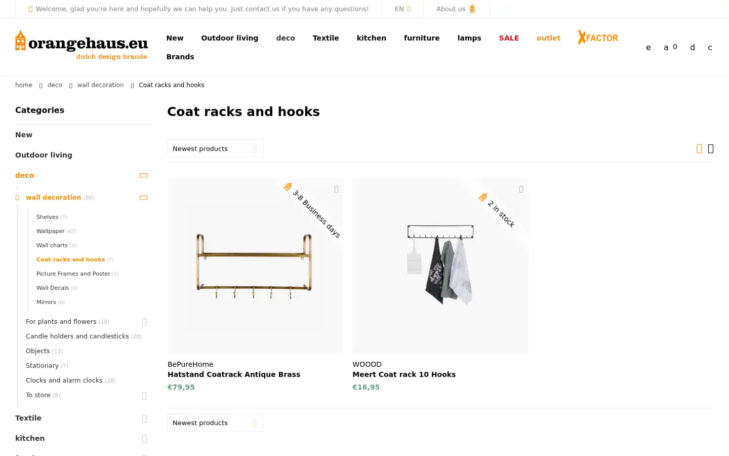 Screenshot of orangehaus.de