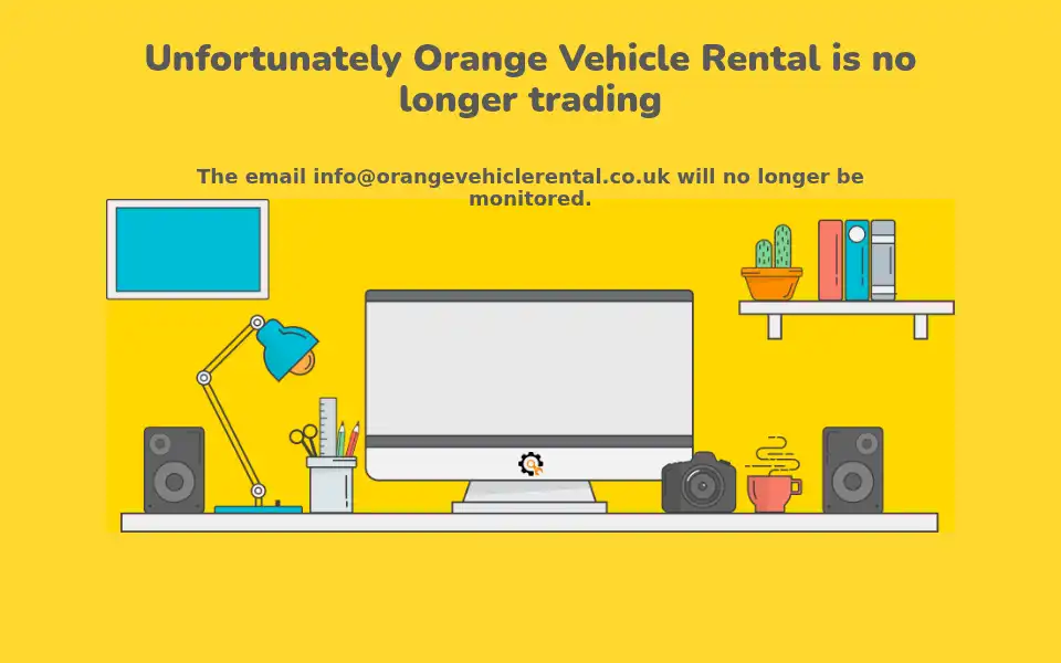 Screenshot of orangevehiclerental.co.uk
