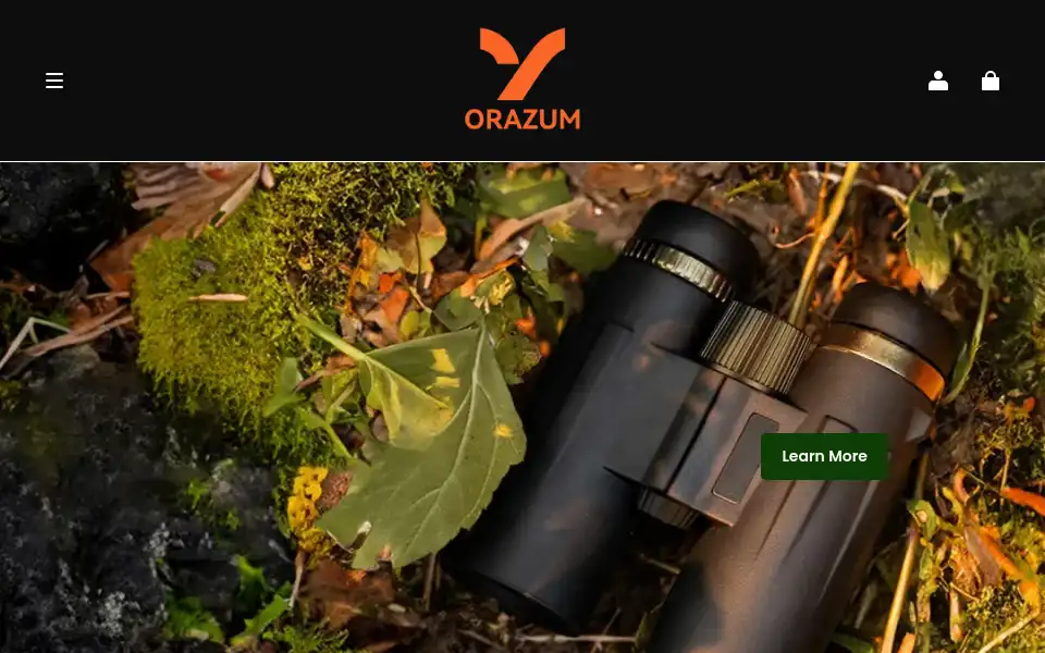 Screenshot of orazum.com