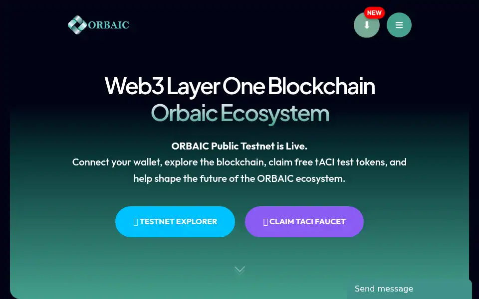 Screenshot of orbaic.com