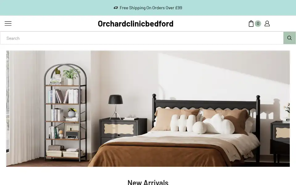 Screenshot of orchardclinicbedford.co.uk